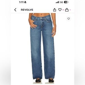 Agolde fusion low rise jeans size 28